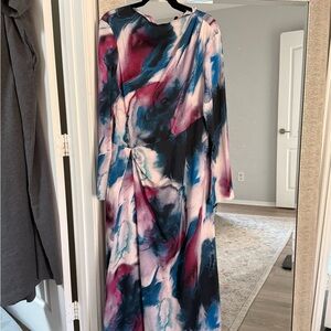 ASOS Multicolor Long Sleeve Dress